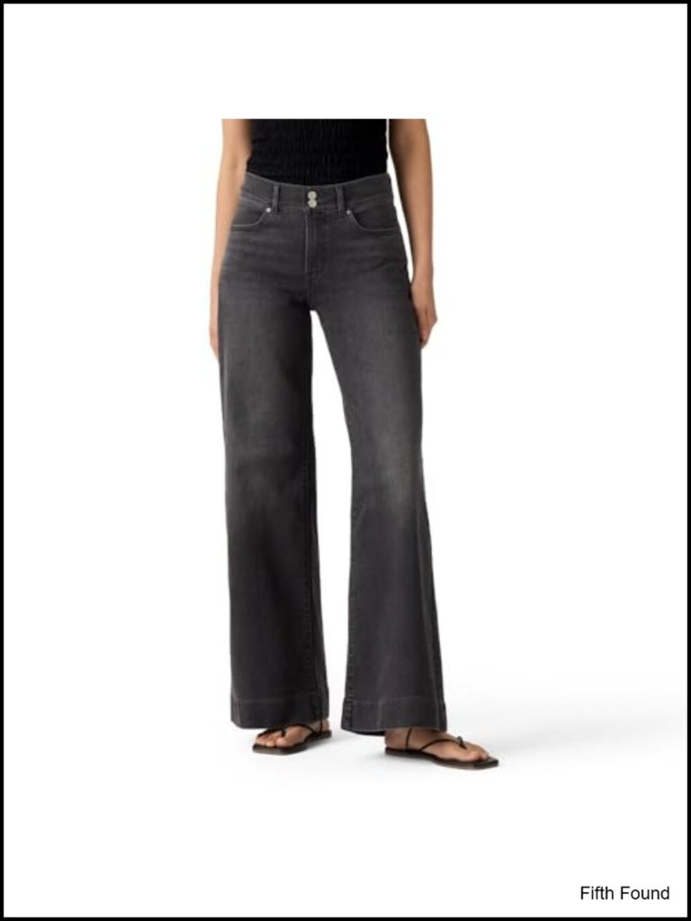 Women's 318 Shaping Tailored Wide-Leg Jeans Mid Rise Stretch Denim